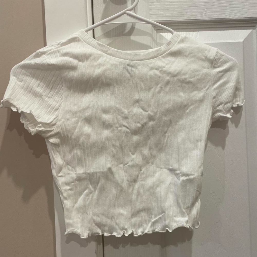 3 Pack Brand New Cutie Crop Tops In White Grey and Pink